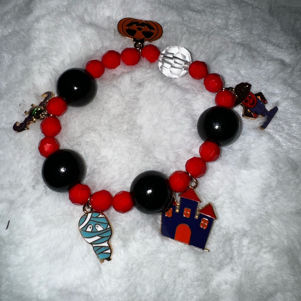 Halloween charm bracelet